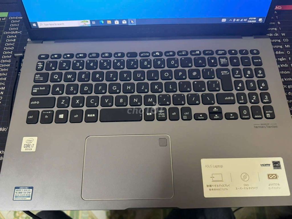 laptop asus X545FA i7 - thế hệ 10510U. Mua bán Laptop tại Huyện Bàu Bàng Bình Dương được đăng bởi Atuan hình 1