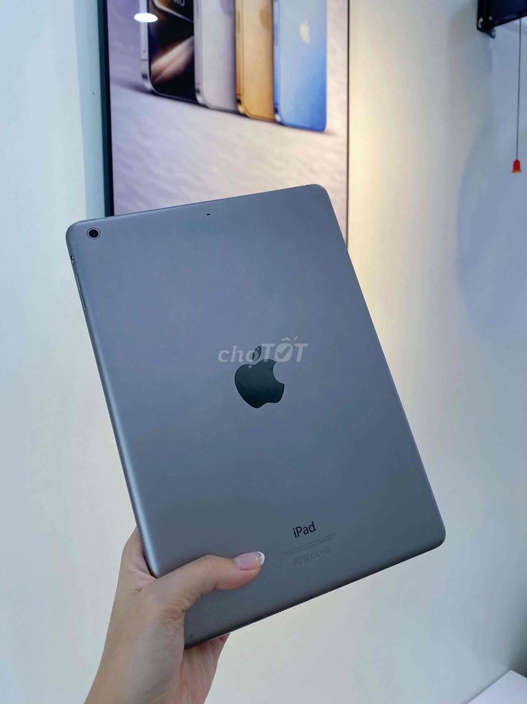 Apple iPad Air Xám 16GB. Mua bán Máy tính bảng tại Thành phố Huế Thừa Thiên Huế được đăng bởi Pan Phone hình 1
