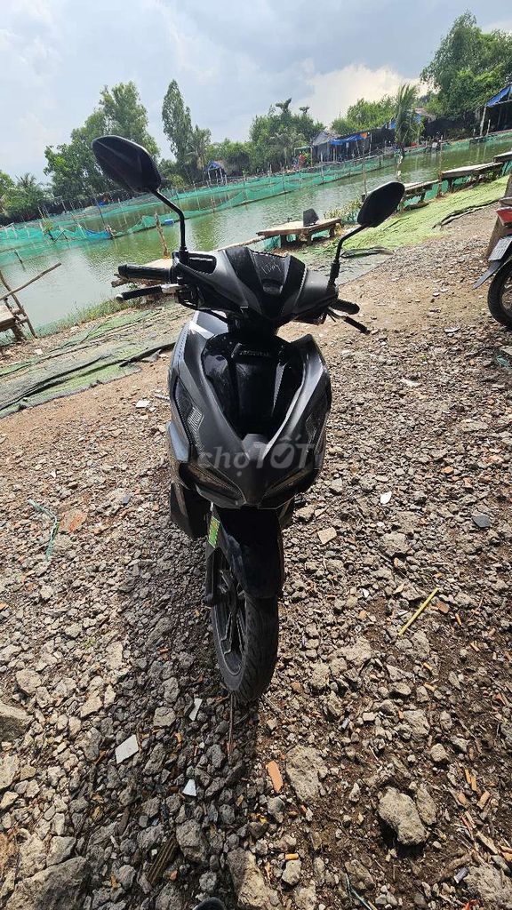 Honda Air Blade 2019 Серебристо-синий черный
