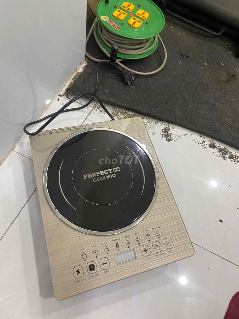 Bếp điện từ Perfect Gốm sứ Vàng kem. Mua bán Bếp, lò, đồ điện nhà bếp tại Quận 11 Tp Hồ Chí Minh được đăng bởi MẠNH CƯỜNG hình 1