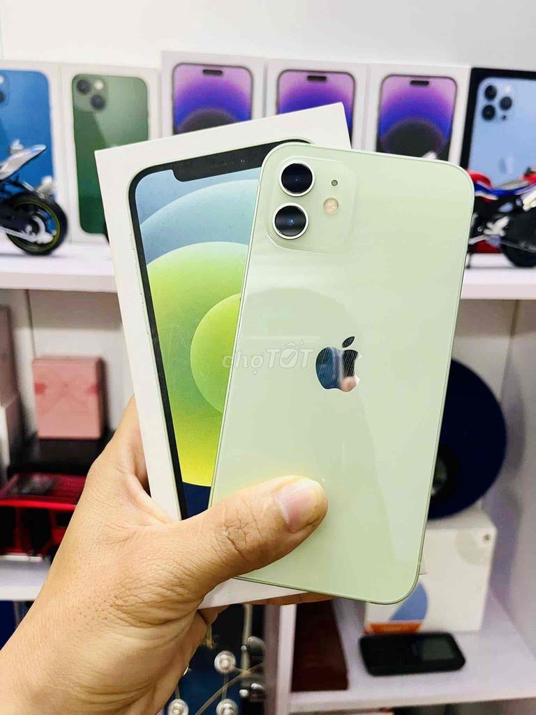 iPhone 12 128GB Xanh FULLBOX 99% APPLE 04/2023. Mua bán Điện thoại tại Quận 10 Tp Hồ Chí Minh được đăng bởi iStockHCM hình 1