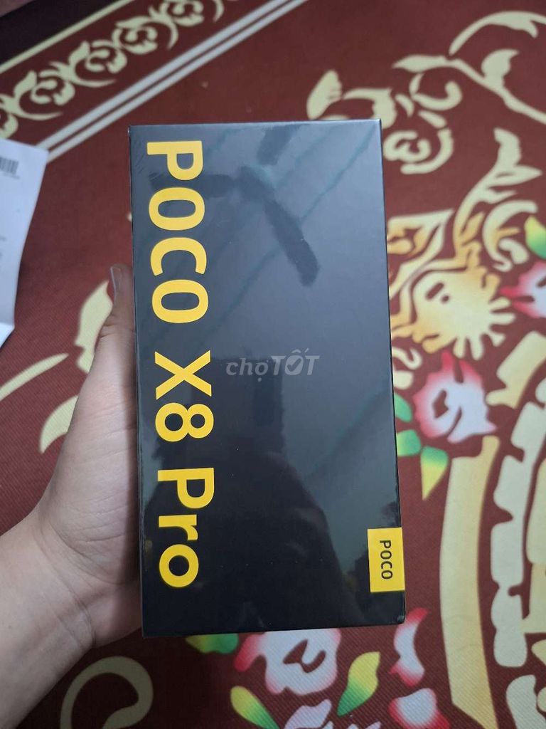 POCO X8 Pro 8/256GB Đen. Mua bán Điện thoại tại Huyện Đông Anh Hà Nội được đăng bởi Vũ An hình 1