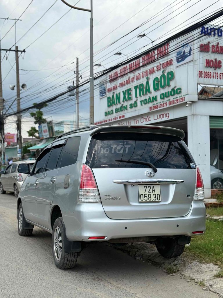 Toyota Innova 2009 G - xe gd máy zin keo chỉ zin. Mua bán Ô tô tại Thị xã Bến Cát Bình Dương được đăng bởi Xe Máy Thành Vinh hình 6