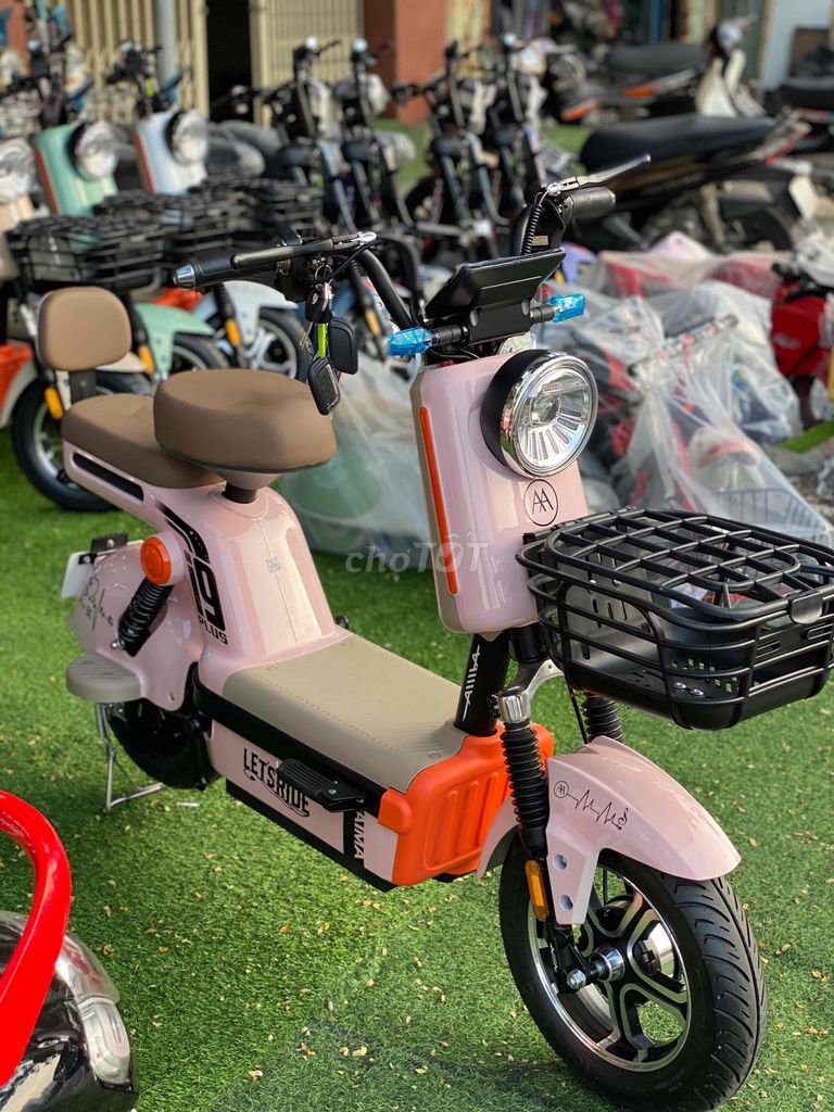 xe đạp điện i9 chính hãng AIMA. Mua bán Xe điện tại Quận Sơn Trà Đà Nẵng được đăng bởi Khánh Duy hình 4