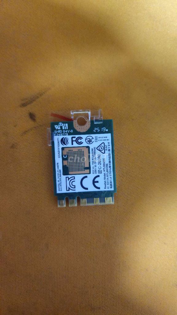 Card Wifi Intel RTL8852BE Mới nguyên. Mua bán Linh kiện (RAM, Card...) tại Quận 1 Tp Hồ Chí Minh được đăng bởi Minh Hải hình 1