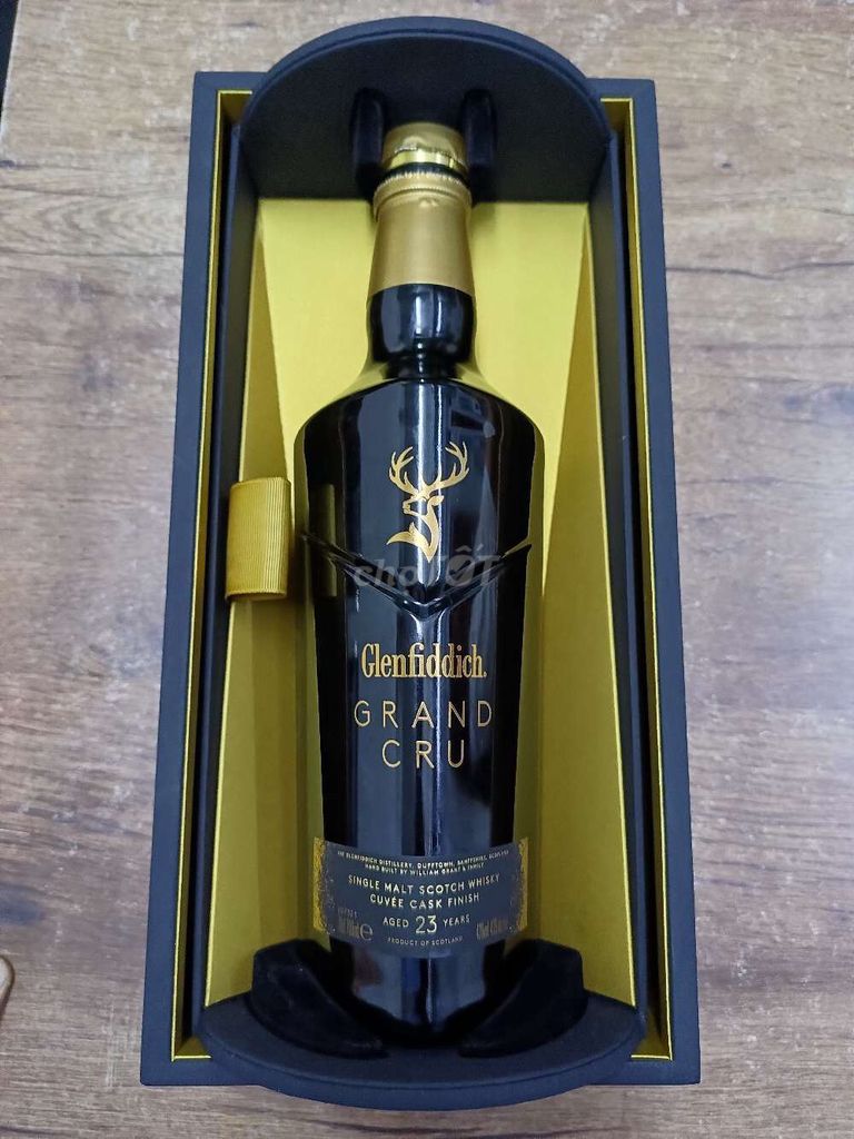Vỏ chai rượu Glenfiddich Grand Cru. Mua bán Đồ sưu tầm, đồ cổ tại Quận 3 Tp Hồ Chí Minh được đăng bởi Hien hình 1