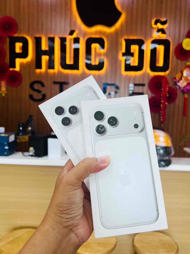 Apple iPhone 17 Pro Max 256GB Trắng Việt Nam Mới. Mua bán Điện thoại tại Thành phố Cao Lãnh Đồng Tháp được đăng bởi PHÚC ĐỖ APPLE hình 1