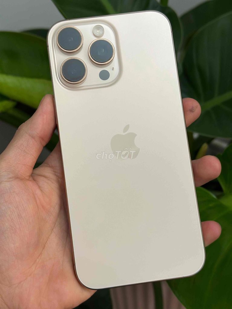 16 Pro Max 512GB Vàng bán hoặc giao lưu. Mua bán Điện thoại tại Thành phố Đà Lạt Lâm Đồng được đăng bởi nhanh gọn lẹ hình 1