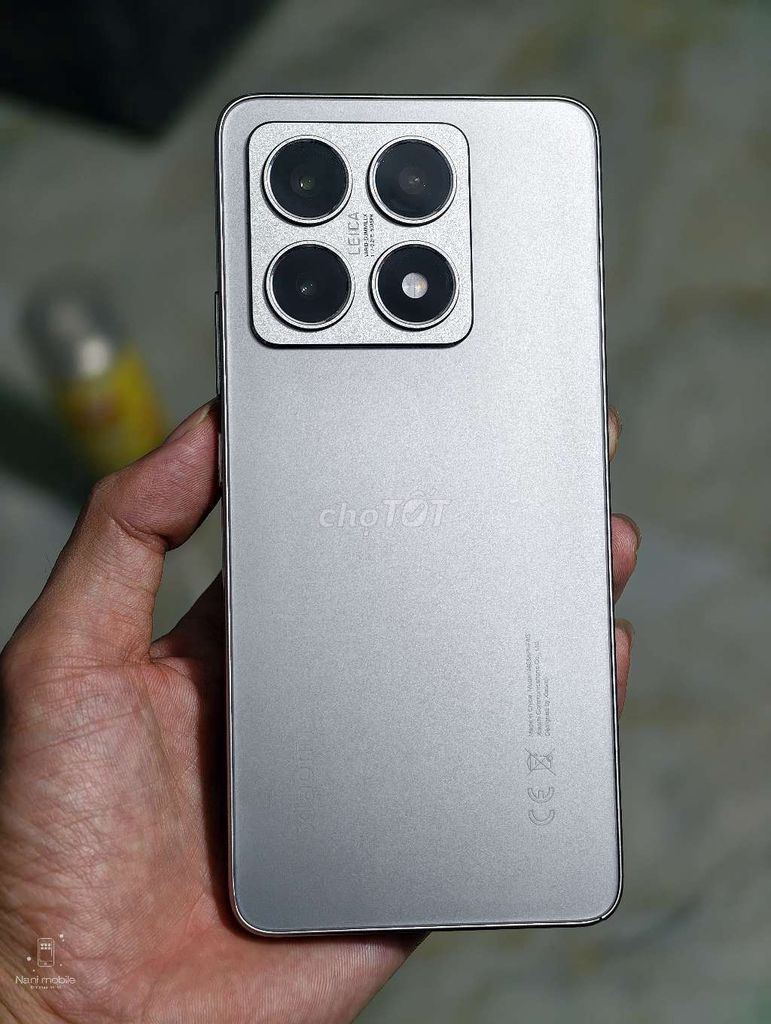 Xiaomi Mi 14T 12/256GB Xám kèm sạc 67w ốp lưng. Mua bán Điện thoại tại Thành phố Thủ Đức Tp Hồ Chí Minh được đăng bởi NANI MOBILE hình 1