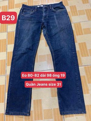 6 quần Jeans size nhu hinh. Mua bán Quần áo tại Quận 12 Tp Hồ Chí Minh được đăng bởi HT 86