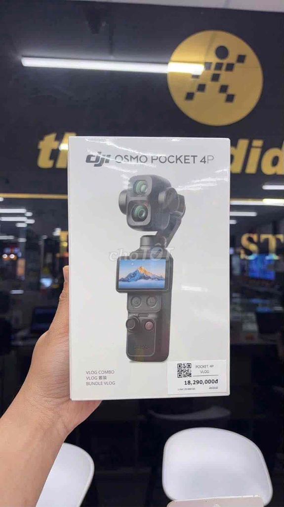 Máy ảnh DJI Osmo Pocket 4P Vlog Combo Đen. Mua bán Máy ảnh, Máy quay tại Quận Liên Chiểu Đà Nẵng được đăng bởi Sang Nguyễn hình 1