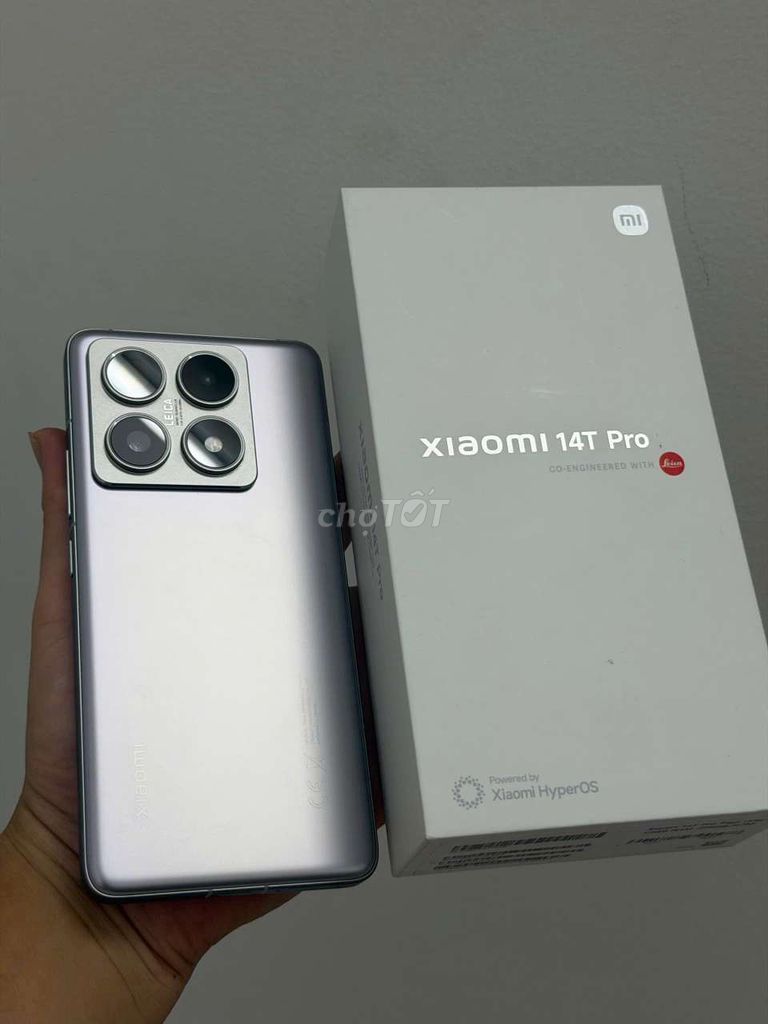 Xiaomi 14T Pro 256GB VN Fullbox đẹp keng. Mua bán Điện thoại tại Quận Tân Phú Tp Hồ Chí Minh được đăng bởi LUCKY SHOP hình 1