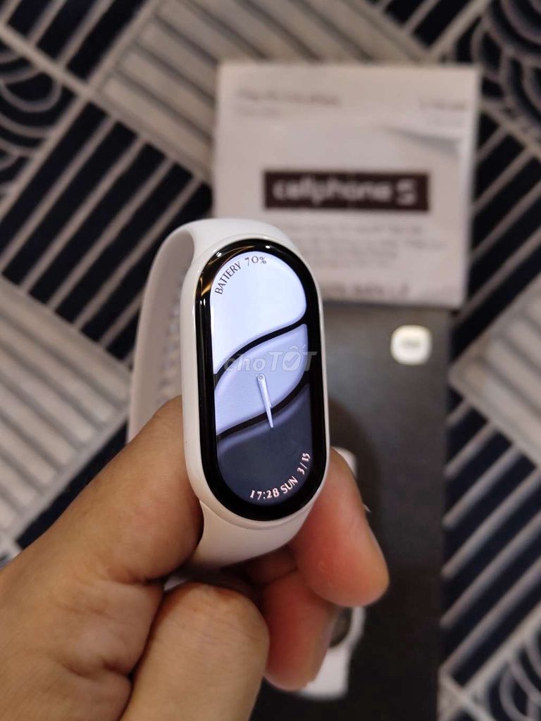 Xiaomi Mi Band 10 Gốm Trắng. Mua bán Thiết bị đeo thông minh tại Thành phố Thủ Đức Tp Hồ Chí Minh được đăng bởi Vinhome Q9 hình 1