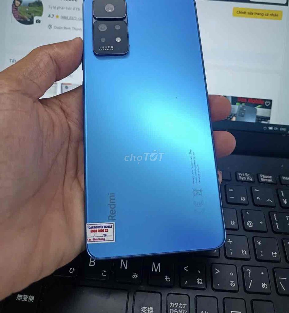 Xiaomi Redmi Note 11 Pro 8GB/128GB Xanh. Mua bán Điện thoại tại Quận Bình Thạnh Tp Hồ Chí Minh được đăng bởi AN MOBILE hình 1