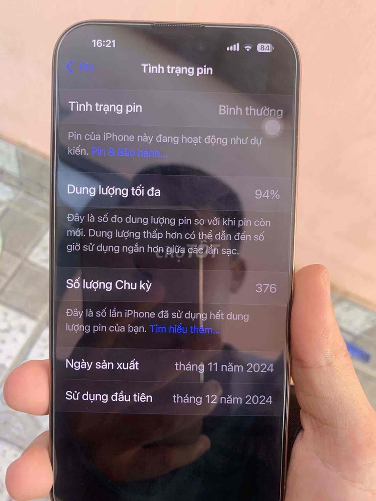 iPhone 16 Pro Max 256GB Quốc Tế Mới. Mua bán Điện thoại tại Huyện Tuy Phước Bình Định được đăng bởi nhật minh hình 1