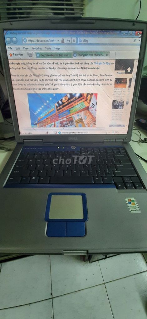 Dell Inspiron 510m Đã qua sử dụng. Mua bán Laptop tại Quận 3 Tp Hồ Chí Minh được đăng bởi Tuấn Vũ hình 1