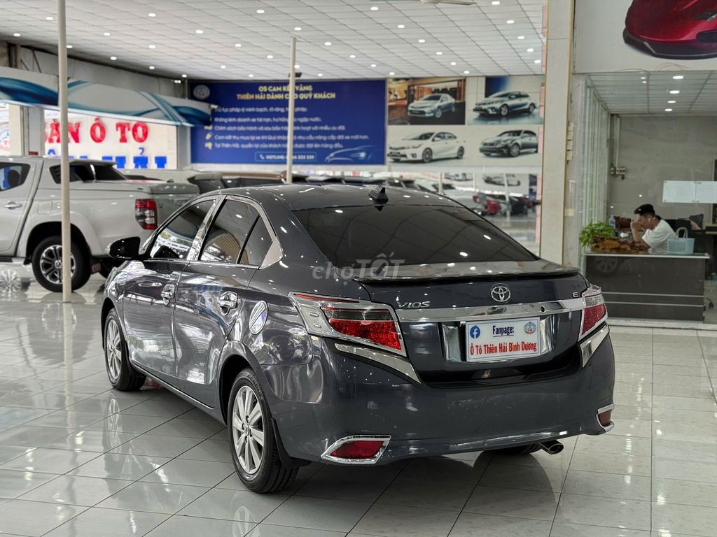 Toyota Vios 1.5E MT 2014 số sàn màu xám. Mua bán Ô tô tại Quận 7 Tp Hồ Chí Minh được đăng bởi Ô Tô Thiên Hải  hình 5