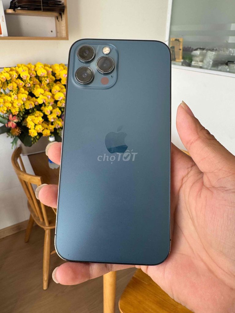 Apple iPhone 12 Pro Max 256GB Xanh. Mua bán Điện thoại tại Quận Ninh Kiều Cần Thơ được đăng bởi Khải mobile hình 1