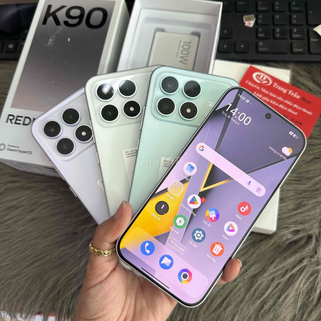 Xiaomi Redmi K90 Rom quốc tế, fullbox keng có góp. Mua bán Điện thoại tại Quận 6 Tp Hồ Chí Minh được đăng bởi Trang Trần Mobile hình 1