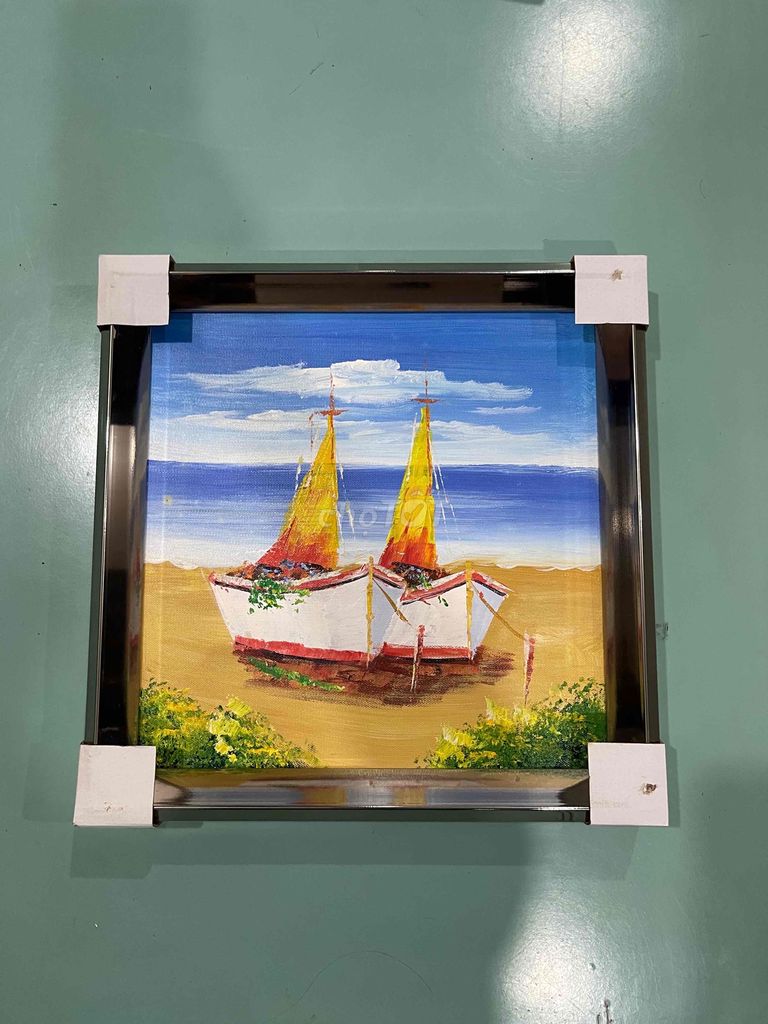 Tranh sơn dầu nhập khẩu size 35x35