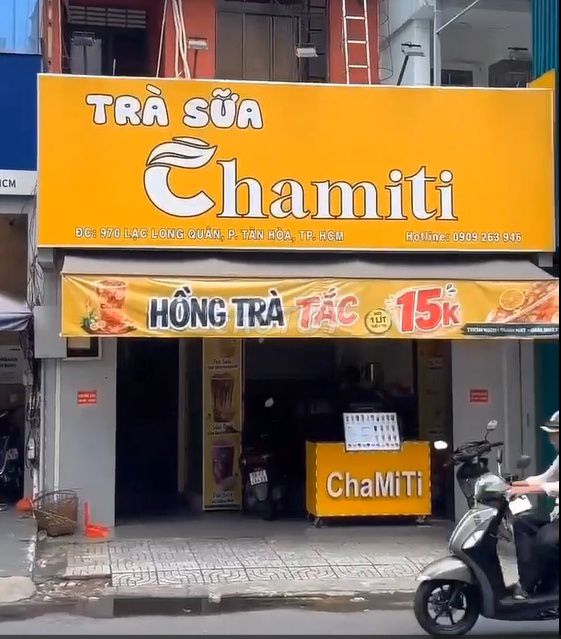 Sang nhượng mặt bằng kinh doanh trà sữa tại Tân Bình