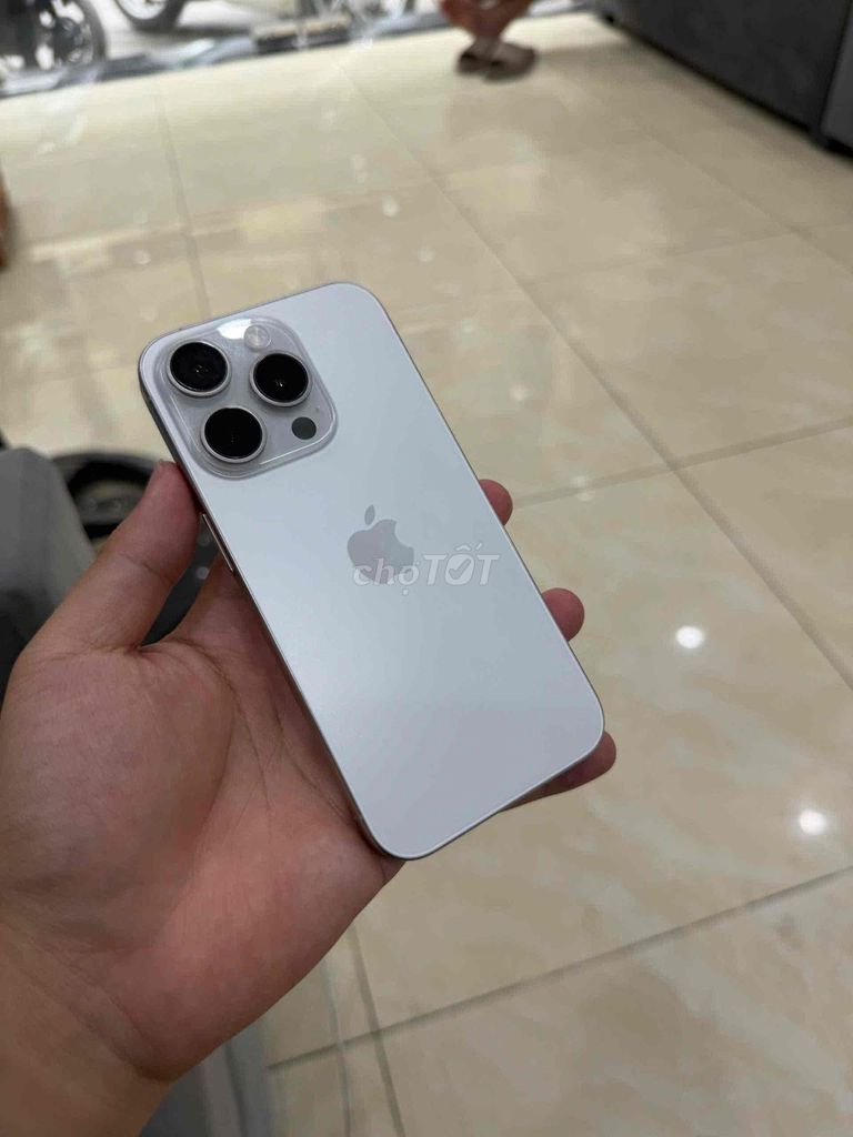 Apple iPhone 15 Pro 128GB Trắng 86%. Mua bán Điện thoại tại Quận Nam Từ Liêm Hà Nội được đăng bởi mèo đáng yêu hình 1