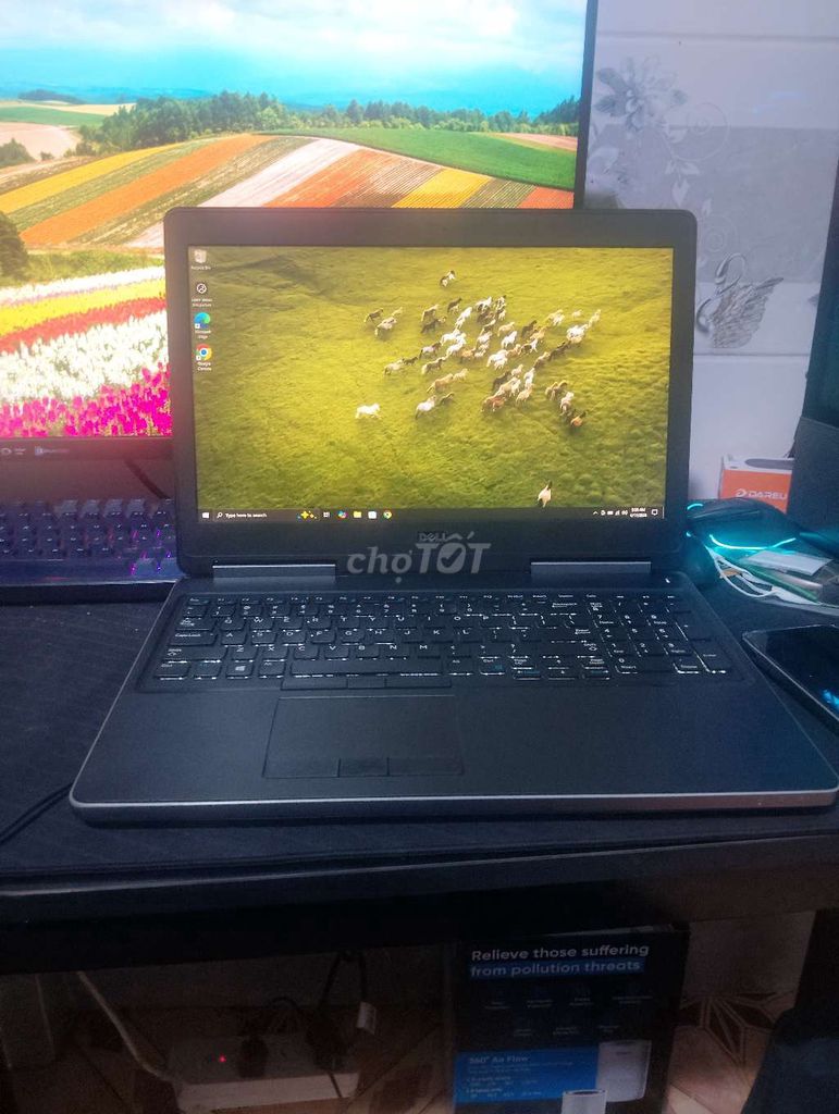 Dell Precision 7510 i7-6820HQ 16GB. Mua bán Laptop tại Thành phố Thủ Dầu Một Bình Dương được đăng bởi Pon Love Purple hình 1