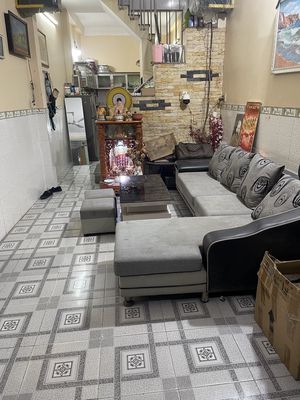 Nhà 1 lầu đúc, 4.5m x 20m, 3PN , FULL nội thất, hẻm 4m Tân Hoà Đông