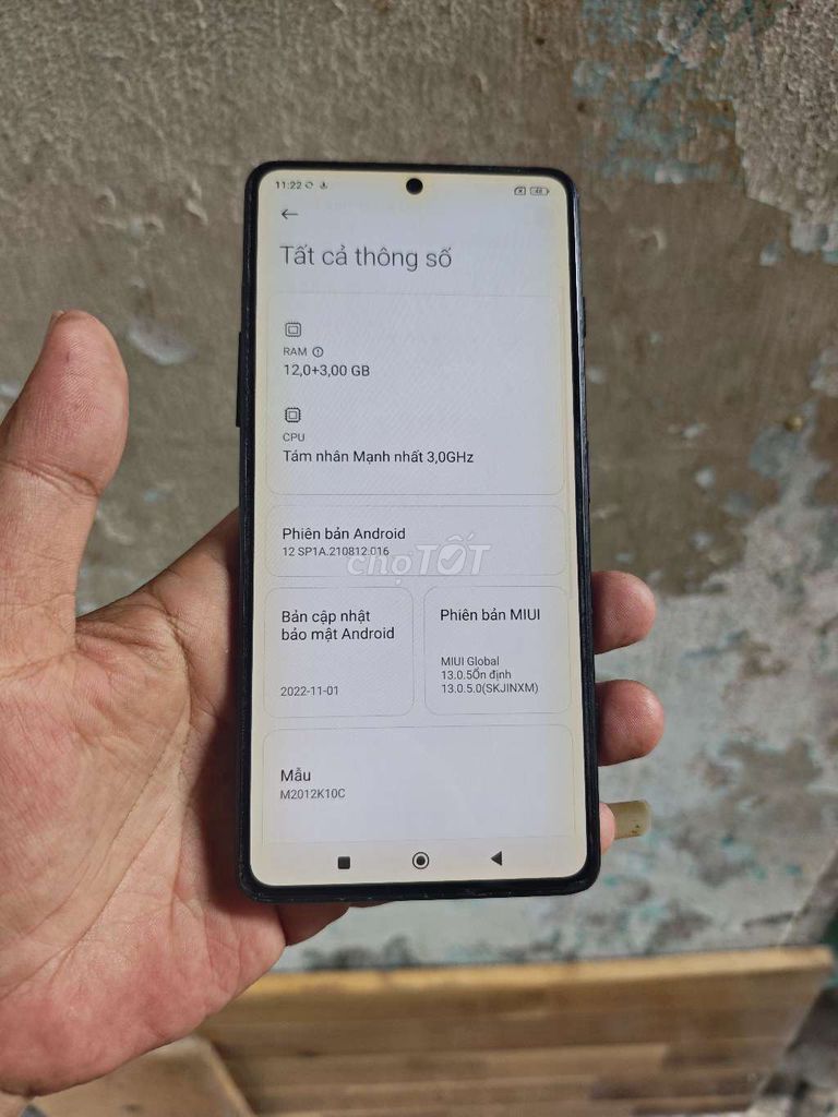 Xiaomi Redmi K40 Gaming 12GB/128GB Đen. Mua bán Điện thoại tại Quận Tân Phú Tp Hồ Chí Minh được đăng bởi huy  hình 1