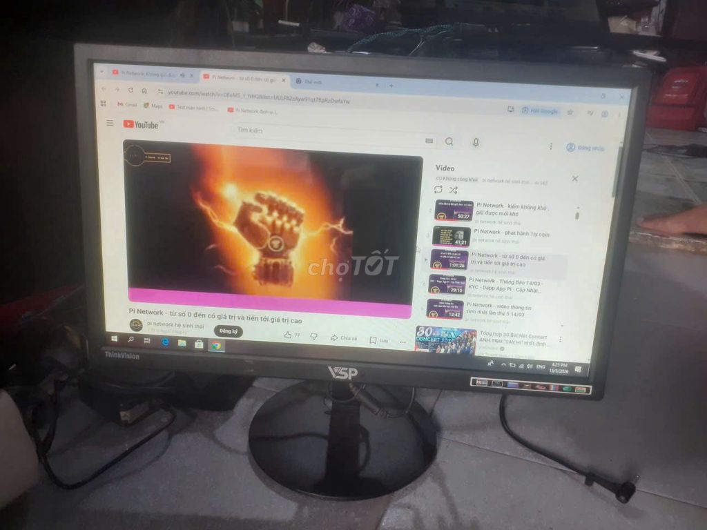 Màn hình 22in xài ok+ mua đổi lin kiện pc lapto hư. Mua bán Phụ kiện (Màn hình, Chuột...) tại Huyện Hóc Môn Tp Hồ Chí Minh được đăng bởi thanh hình 1