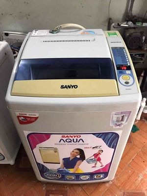 Máy giặt Sanyo Aqua 9kg đời cao mạch 4 phím