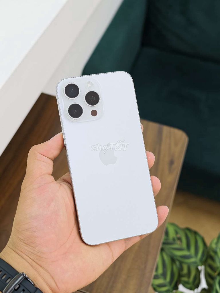 🍎IPHONE 15PROMAX 512GB TRẮNG NGUYÊN BẢN 98,5% P85👇. Mua bán Điện thoại tại Quận Hải An Hải Phòng được đăng bởi 98 Ngô Gia Tự Hoàng Dũng Mobile Ngã 3 Văn Cao hình 1