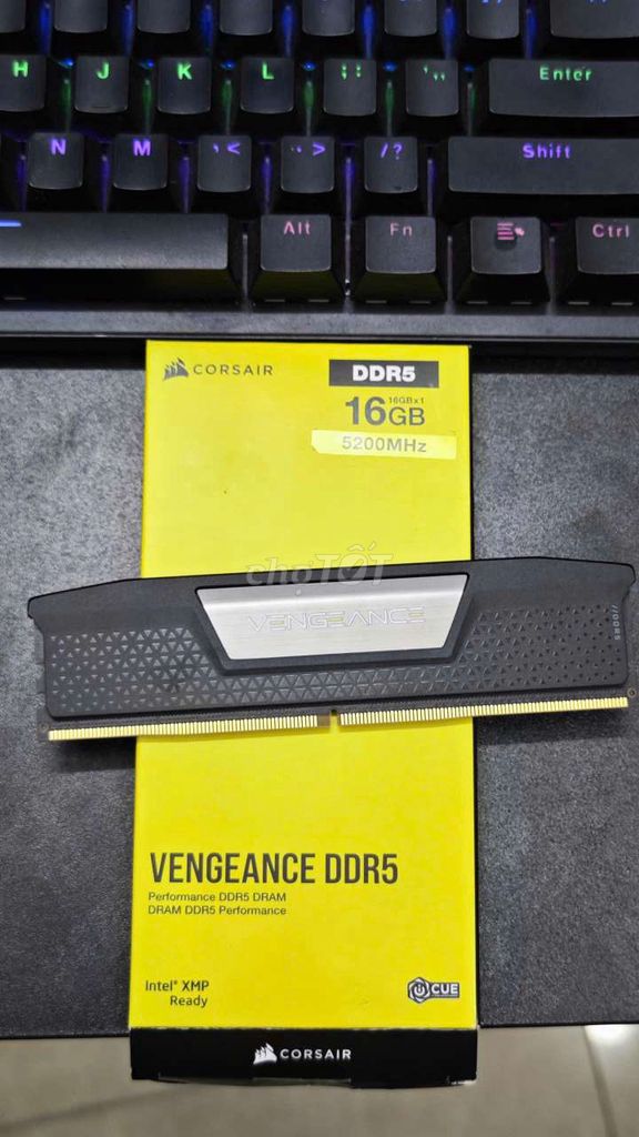 Corsair Vengeance DDR5 16GB 5200MHz Mới. Mua bán Linh kiện (RAM, Card...) tại Quận Tân Bình Tp Hồ Chí Minh được đăng bởi Phan Thịnh hình 1