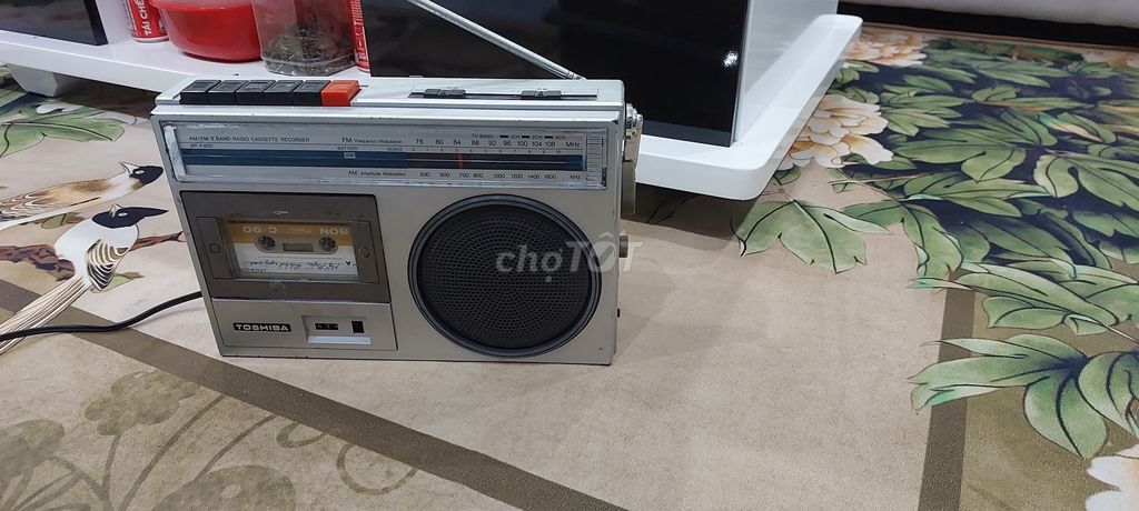 Đài radio cassette Toshiba RT-F40D