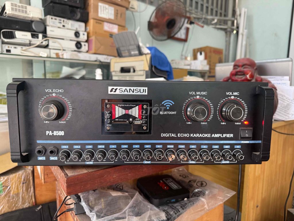 Amply karaoke Sansui PA-8500 Đen Bluetooth. Mua bán Tivi, Âm thanh tại Thành phố Vũng Tàu Bà Rịa - Vũng Tàu được đăng bởi Đồ Điện Tử Gia Đình Vũng Tàu hình 1