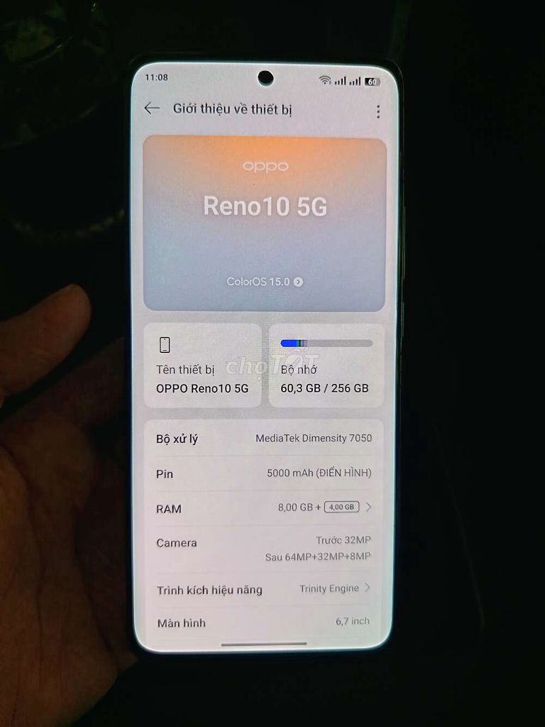 Oppo Reno 10 5G 8/256gb Chính Hãng. Mua bán Điện thoại tại Quận Gò Vấp Tp Hồ Chí Minh được đăng bởi Huy hình 1