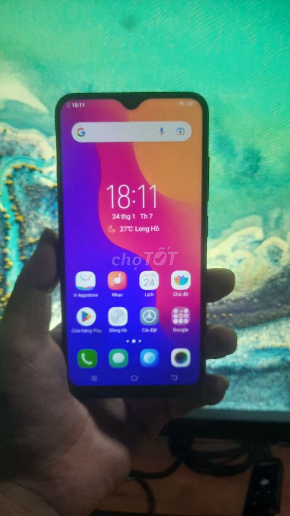 Vivo Y91 3GB/64GB Xanh tím. Mua bán Điện thoại tại Huyện Long Hồ Vĩnh Long được đăng bởi Trần Phong hình 1