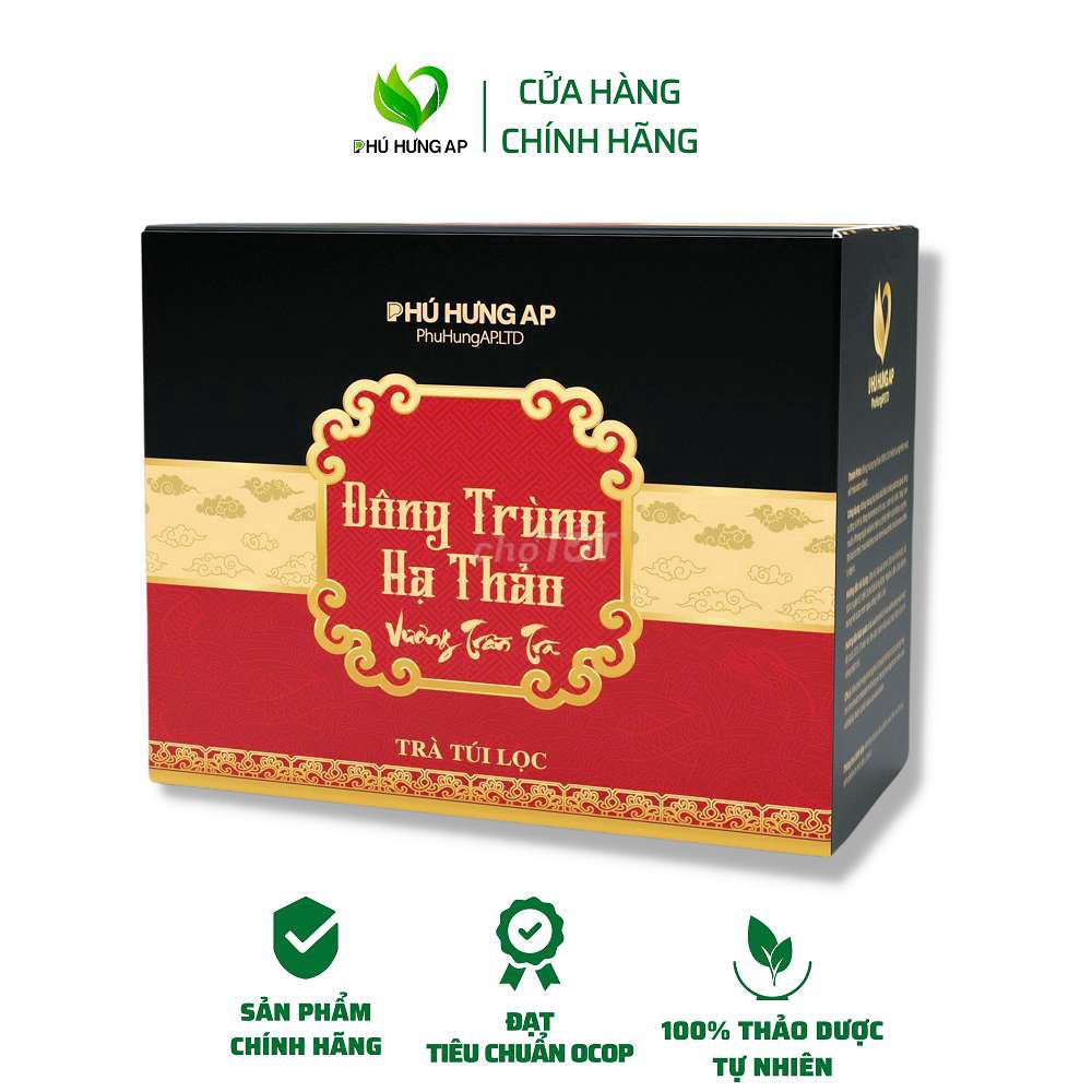 TRÀ ĐÔNG TRÙNG HẠ THẢO TÚI LỌC