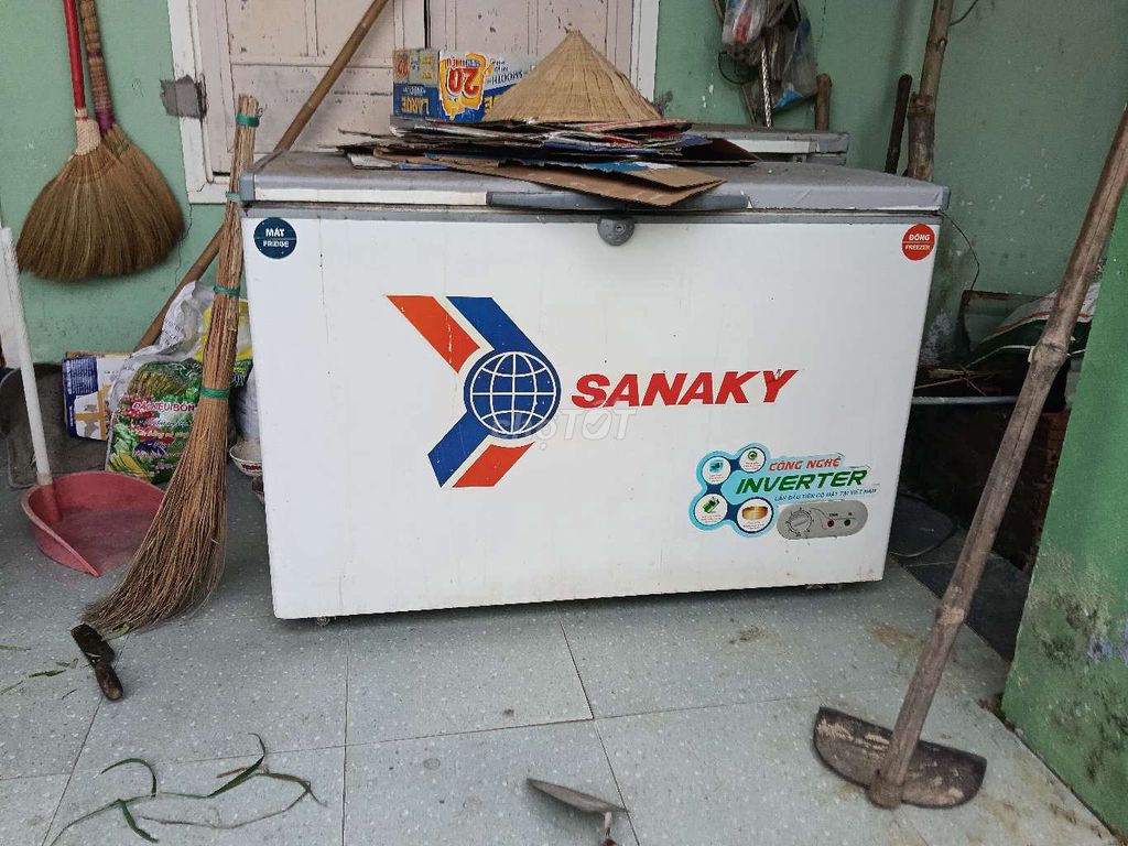 Tủ đông mát Sanaky Inverter Trắng. Mua bán Tủ lạnh tại Quận Cẩm Lệ Đà Nẵng được đăng bởi cu mập hình 1