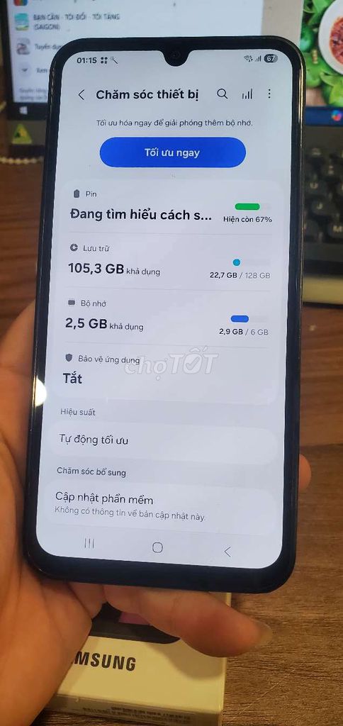 Bán Samsung galaxy m15 5g 6/128gb mới keng