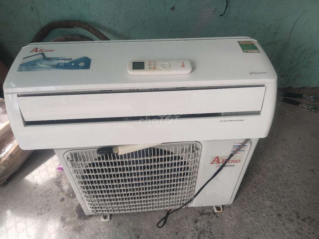 Máy lạnh Akino 1 HP Inverter Trắng Đã sử dụng. Mua bán Máy lạnh, điều hoà tại Huyện Bình Chánh Tp Hồ Chí Minh được đăng bởi Khởi Tấn Quách hình 1
