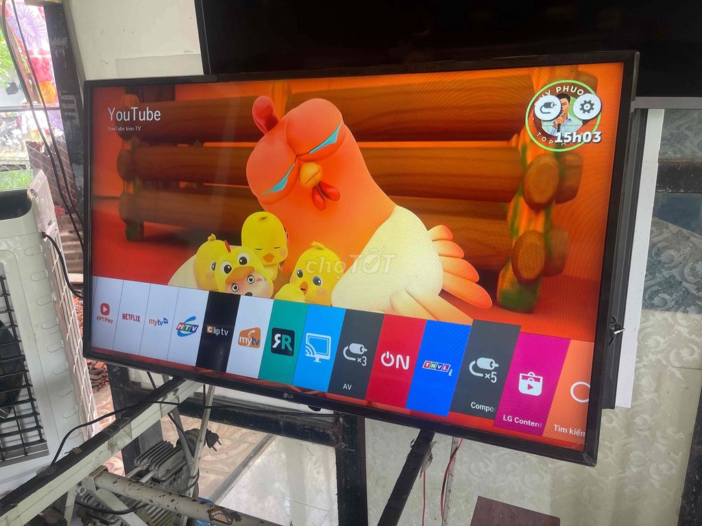 Tivi LG 43 inch kết nối Wi-Fi. Mua bán Tivi, Âm thanh tại Thành phố Trà Vinh Trà Vinh được đăng bởi Thành  hình 1