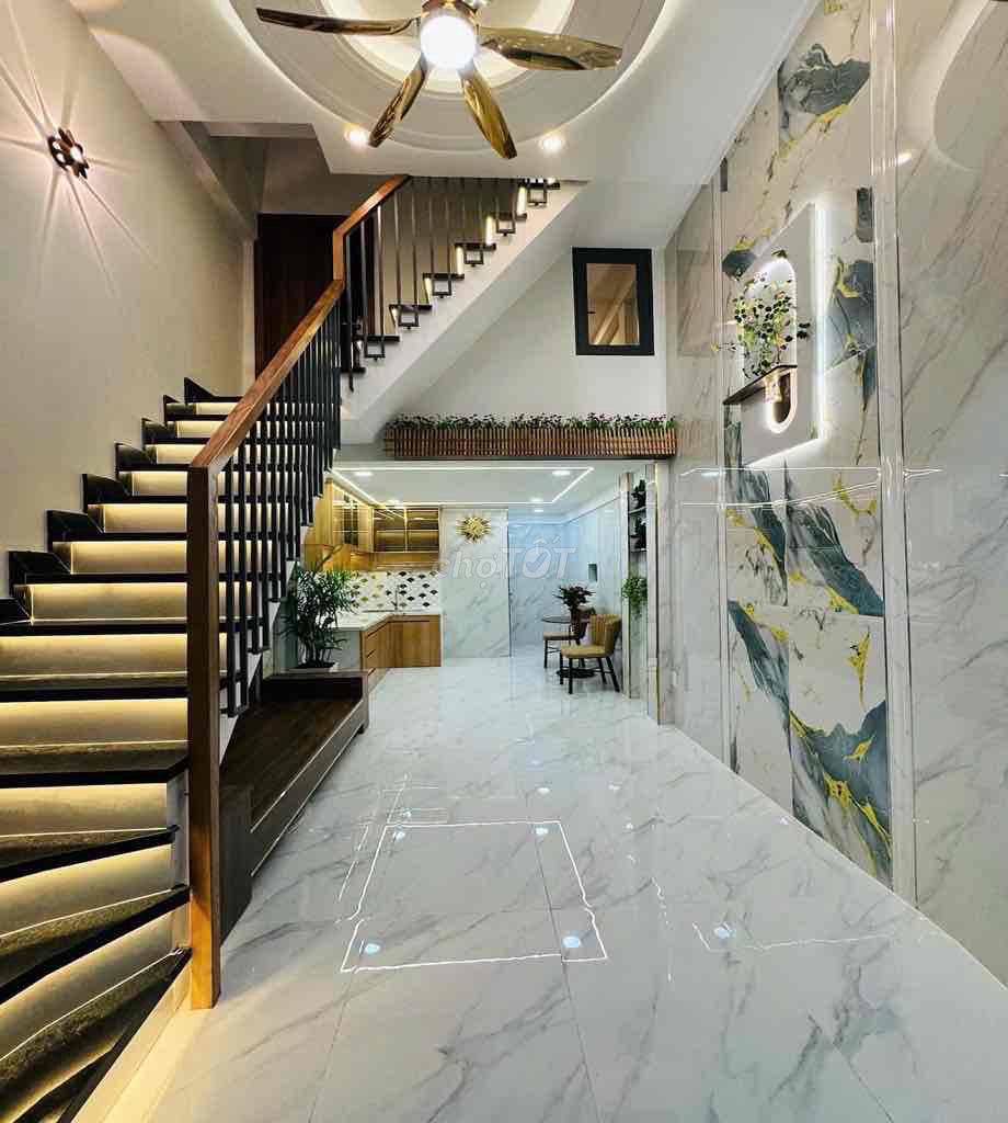 🏠蓉房地产  CHỈ 4 TỶ  XÍU - BÀ HOM - QUẬN 6 - 3 TẦNG - 3.7m x 10m . NHÀ MỚI. Mua bán nhà ở tại Quận 6 Tp Hồ Chí Minh được đăng bởi Nhung Hana hình 2