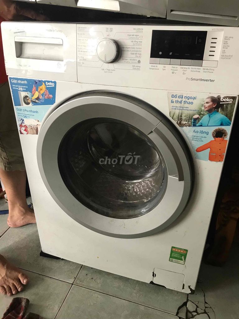 Máy giặt Beko 7kg lồng ngang Hỏng. Mua bán Máy giặt tại Quận Tân Phú Tp Hồ Chí Minh được đăng bởi Hong loan hình 1