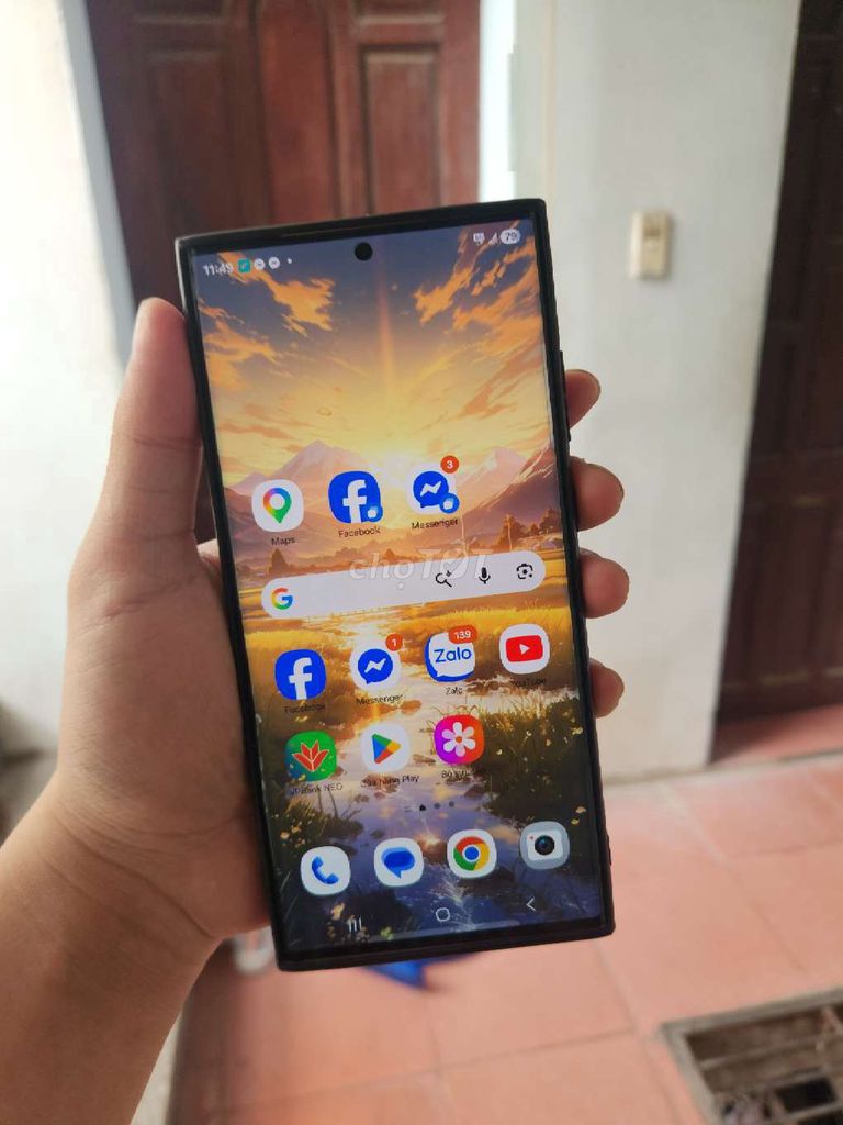Samsung S23 Ultra 256GB Xám. Mua bán Điện thoại tại Quận Hoàng Mai Hà Nội được đăng bởi TĐT hình 1
