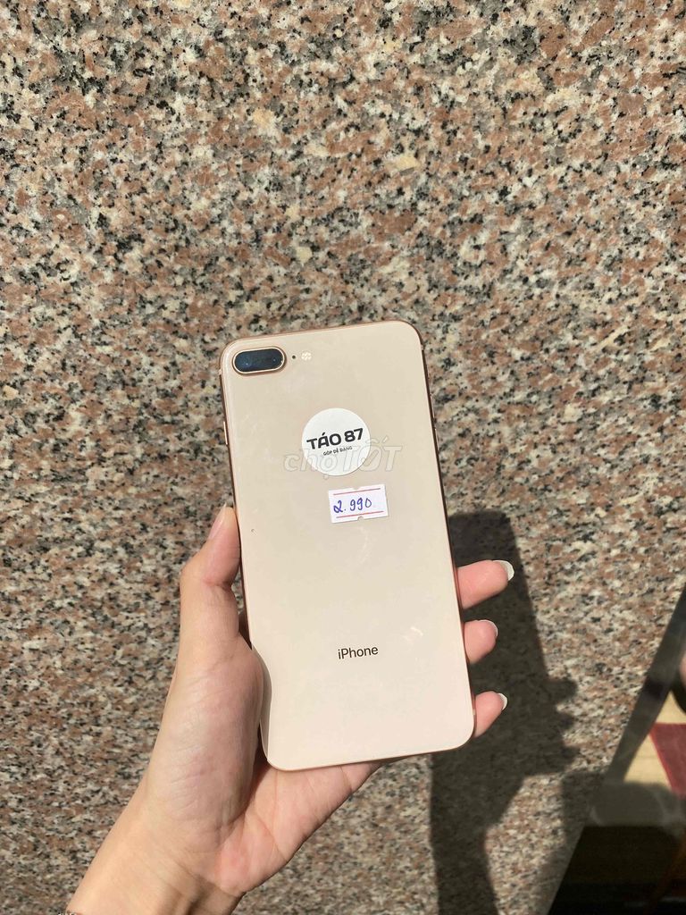 IPHONE 8 PLUS 64GB- PIN 100%-BAO TEST-BẢO HÀNH 12T