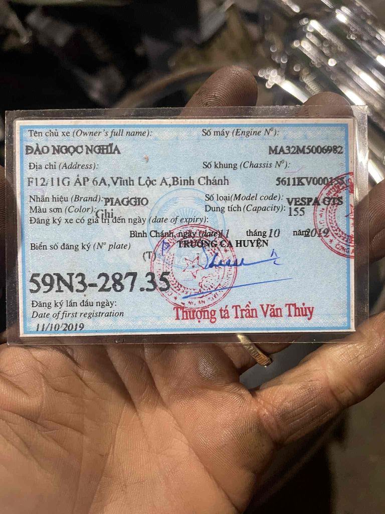 gts 150 abs máy iget chính chủ. Mua bán Xe máy tại Huyện Hóc Môn Tp Hồ Chí Minh được đăng bởi hoang van hình 5