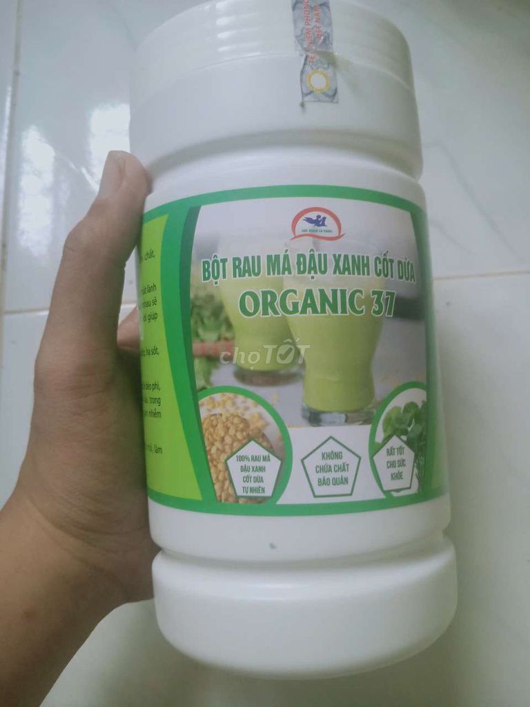 Bột rau má Organic 37. Mua bán Đồ ăn, thực phẩm và các loại khác tại Thành phố Bến Tre Bến Tre được đăng bởi Paint hình 1