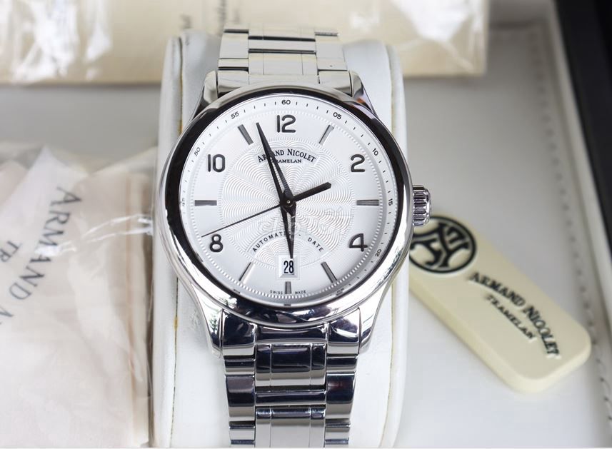 ĐH Nam Armand Nicolet A840AAA-AG-M9742, size 42mm