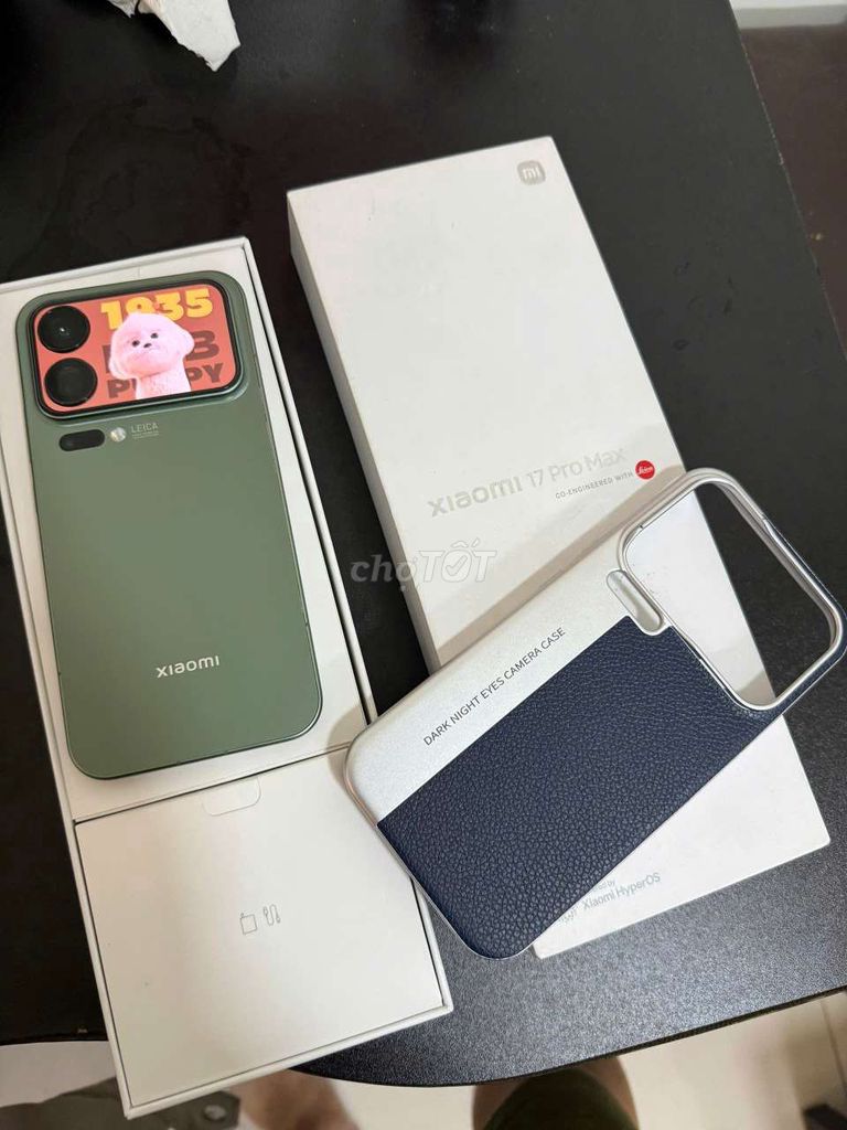 Xiaomi 17 Pro Max 12G/512GB Xanh lá. Mua bán Điện thoại tại Thành phố Thủ Đức Tp Hồ Chí Minh được đăng bởi Nguyễn Trọng Hiếu hình 1